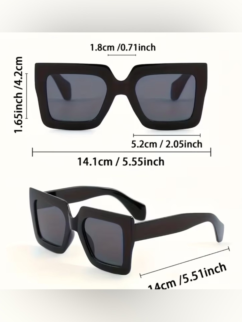 Luxe Sunglassses Set Y2K Retro Boujee Vibes - Picture 5 of 5